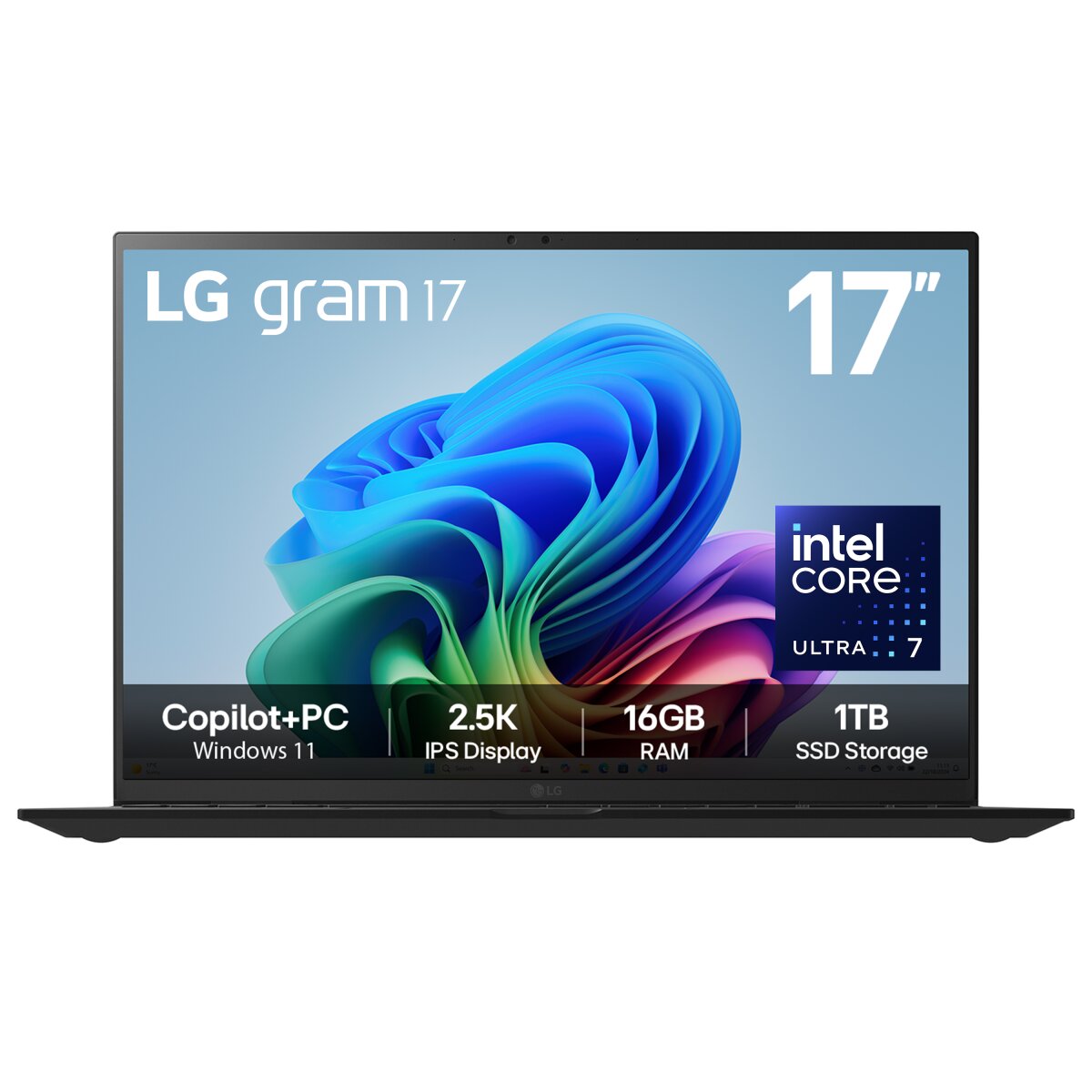 LG Gram LG gram 17Z90TL-G 17 Hybrid AI Copilot Laptop - Intel® Core™ Ultra 7  17Z90TL-G.AU78A1 image gallery 1